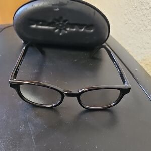 Black KD Eyeglasses with Case. Tote 5.